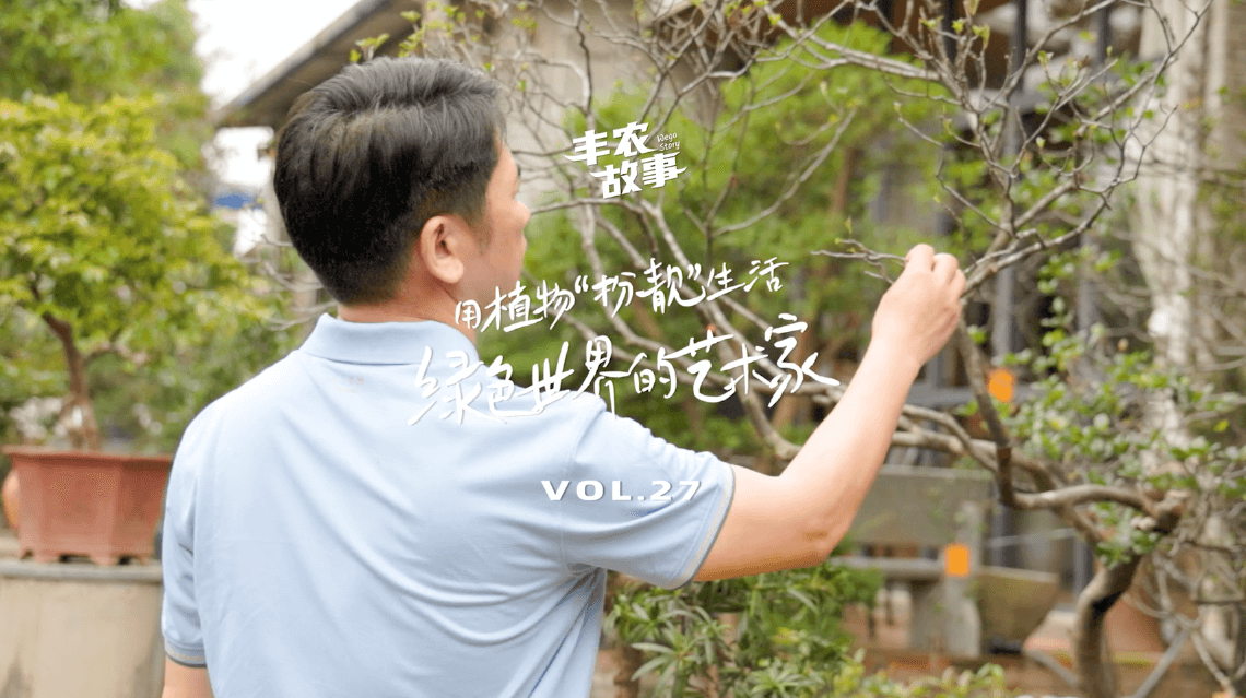 17年，他用一草一木去点亮了一个个家。